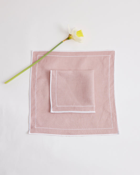 Francoise Napkin - Vintage Pink Set of 2