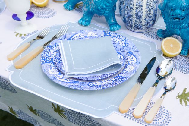 Francoise Placemat - Vintage Blue Set of 2