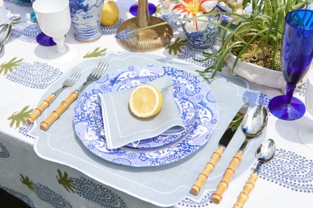 Francoise Placemat - Vintage Blue Set of 2