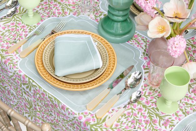 Francoise Placemat - Vintage Green Set of 2