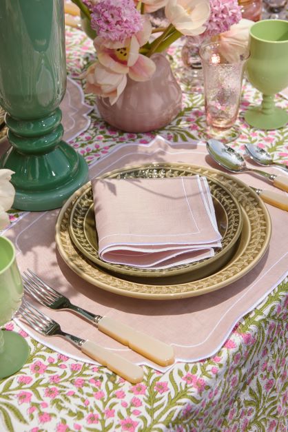 Francoise Napkin - Vintage Pink Set of 2