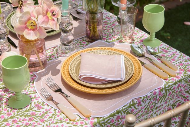 Francoise Placemat - Vintage Pink Set of 2