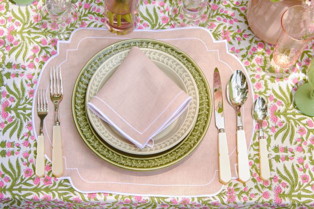 Francoise Placemat - Vintage Pink Set of 2